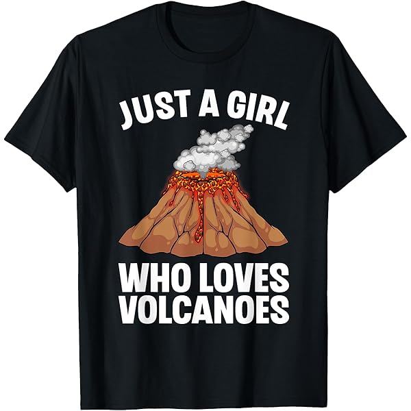 Amazon.com: Funny Volcano Design For Girls Women Kids Volcanology